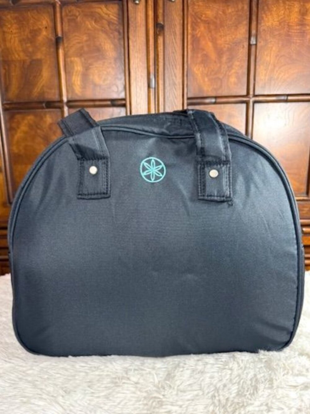 5pc Yoga Set Anti-Burst Ball Air Pump + GAIAM Yoga Block + GAIAM Yoga Mat + Tote - Picture 2 of 16